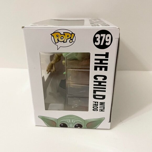 Funko Pop Star Wars Mandalorian The Child with Frog Bobble Head 379 - Picture 4 of 16